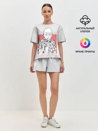 Женская пижама с шортами / Saitama