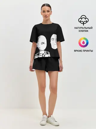 Женская пижама с шортами / Saitama