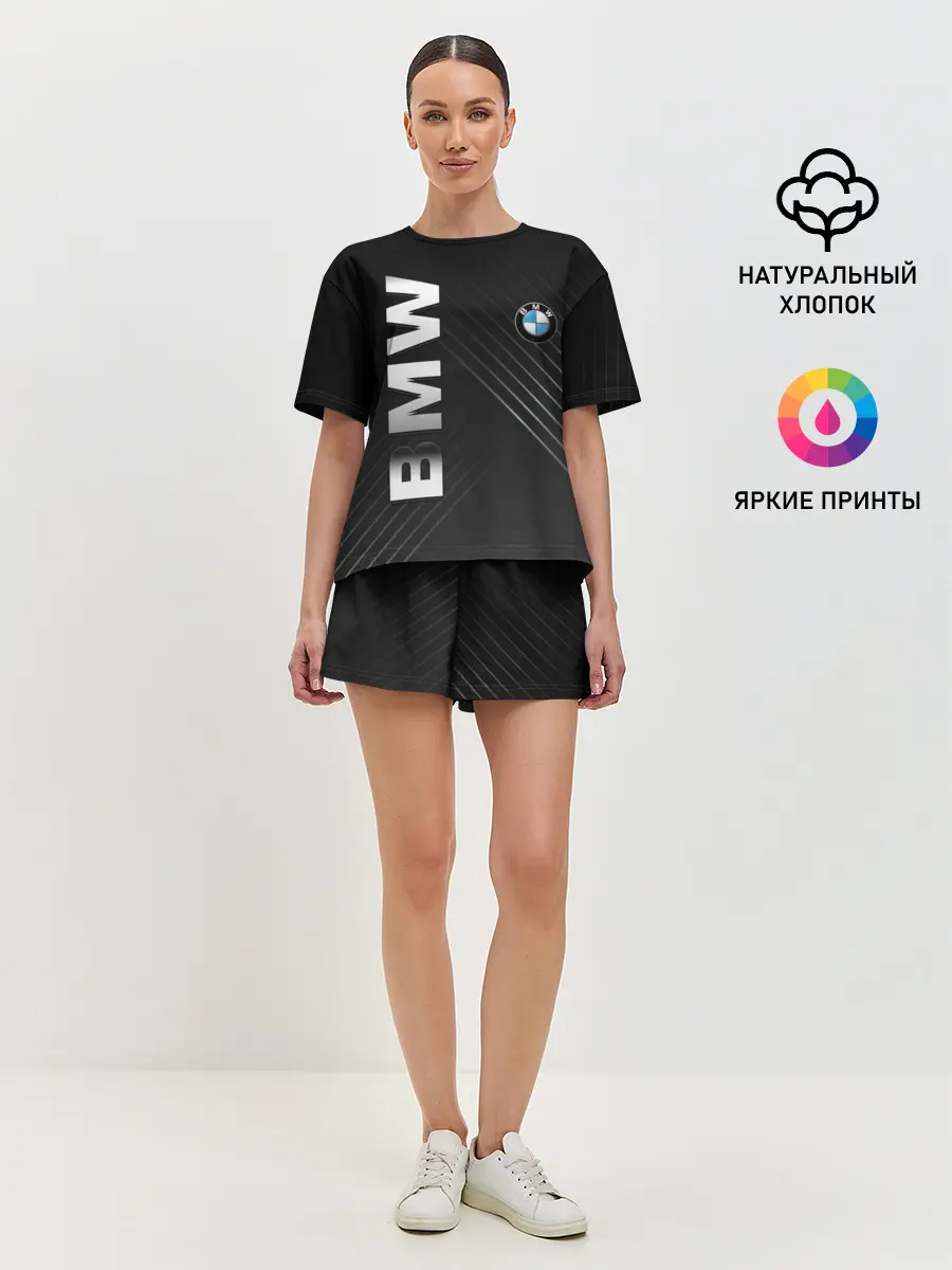 Женская пижама с шортами / BMW