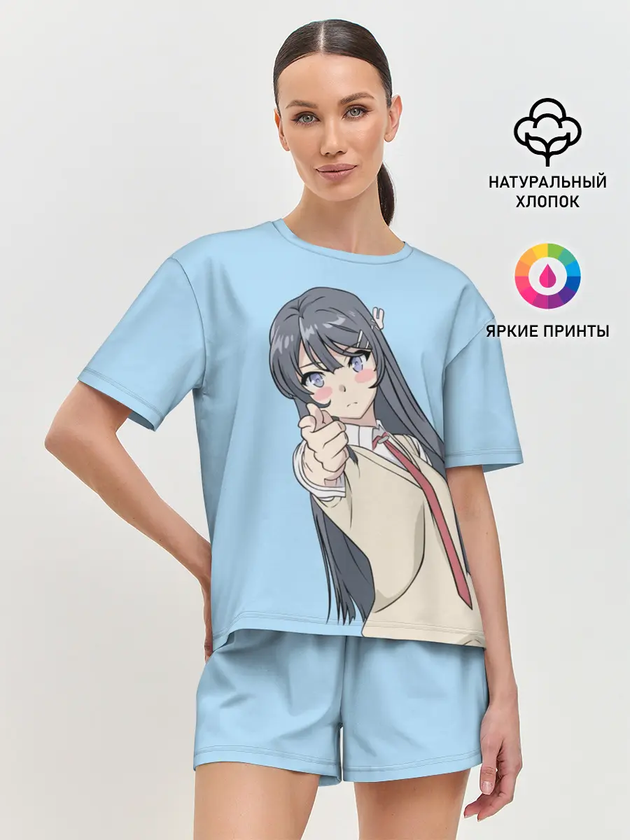 Женская пижама с шортами / Seishun Buta