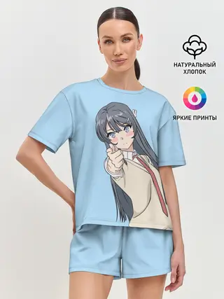 Женская пижама с шортами / Seishun Buta