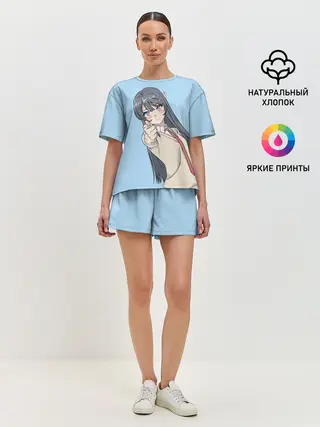 Женская пижама с шортами / Seishun Buta