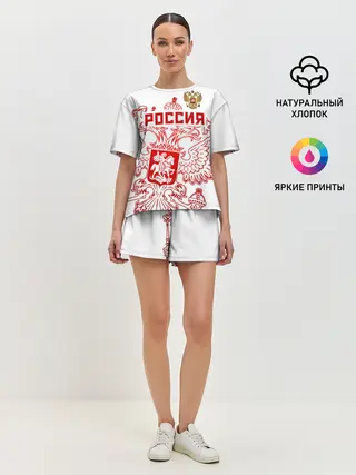 Женская пижама с шортами / Россия