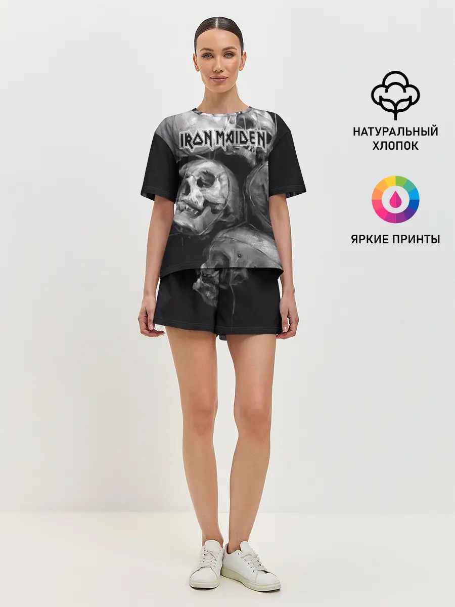 Женская пижама с шортами / Iron Maiden