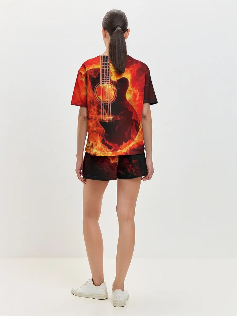 Женская пижама с шортами / Linkin Park