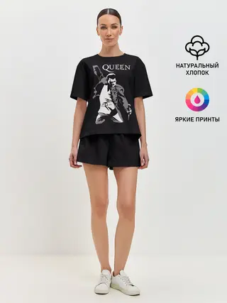 Женская пижама с шортами / Queen