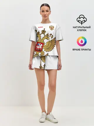 Женская пижама с шортами / Россия