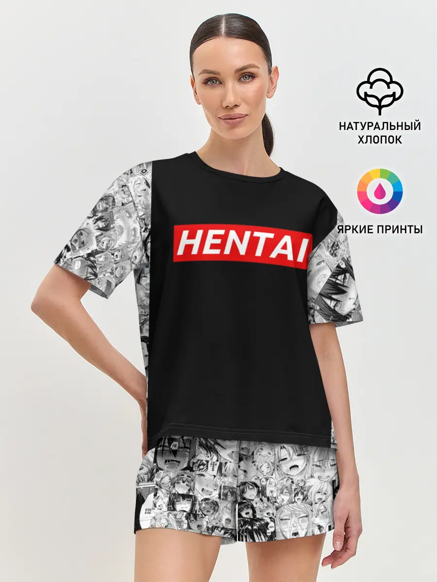 Женская пижама с шортами / Японская анимация