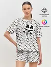 Женская пижама с шортами / Fortnite Marshmello