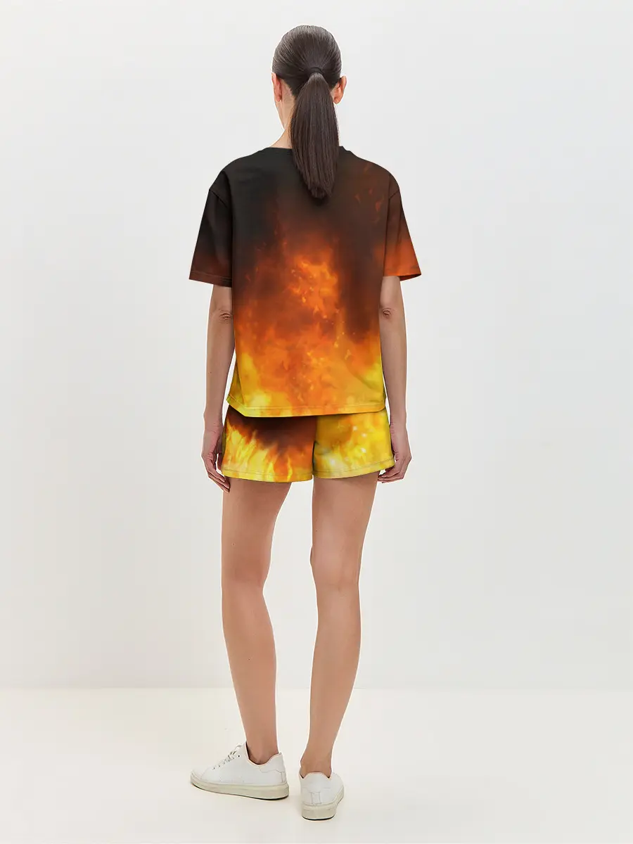 Женская пижама с шортами / Как приручить дракона