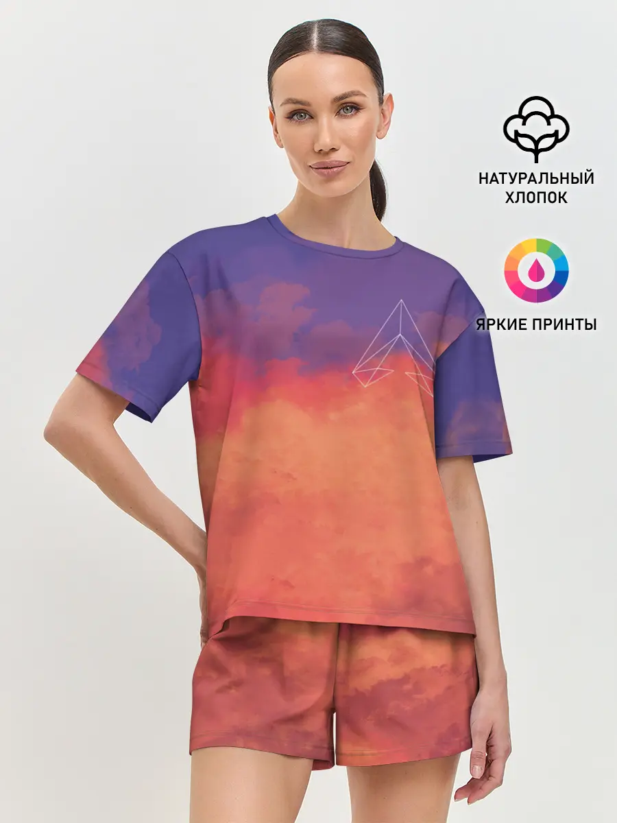 Женская пижама с шортами / Apex