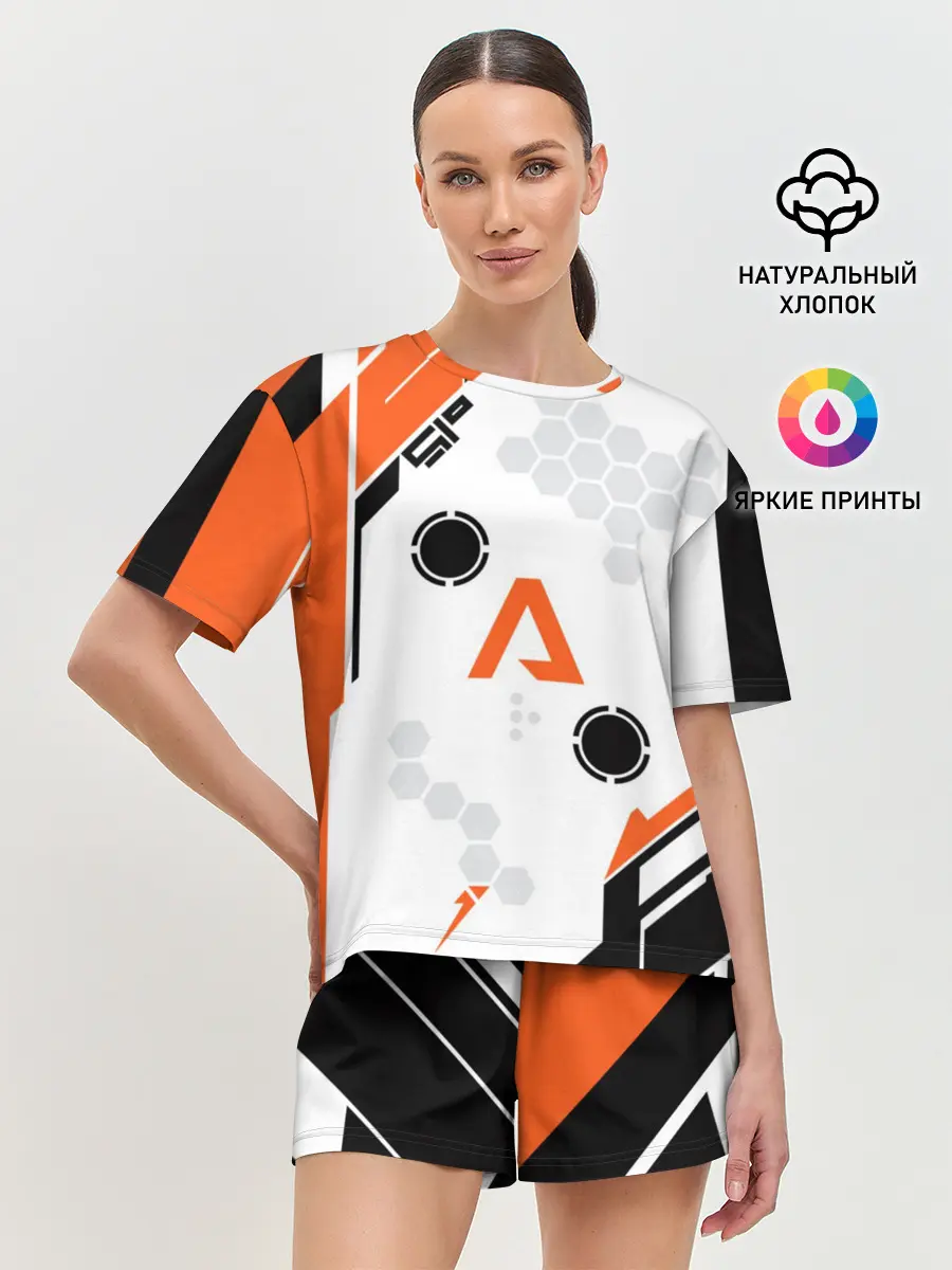 Женская пижама с шортами / Apex Legends Titanfall