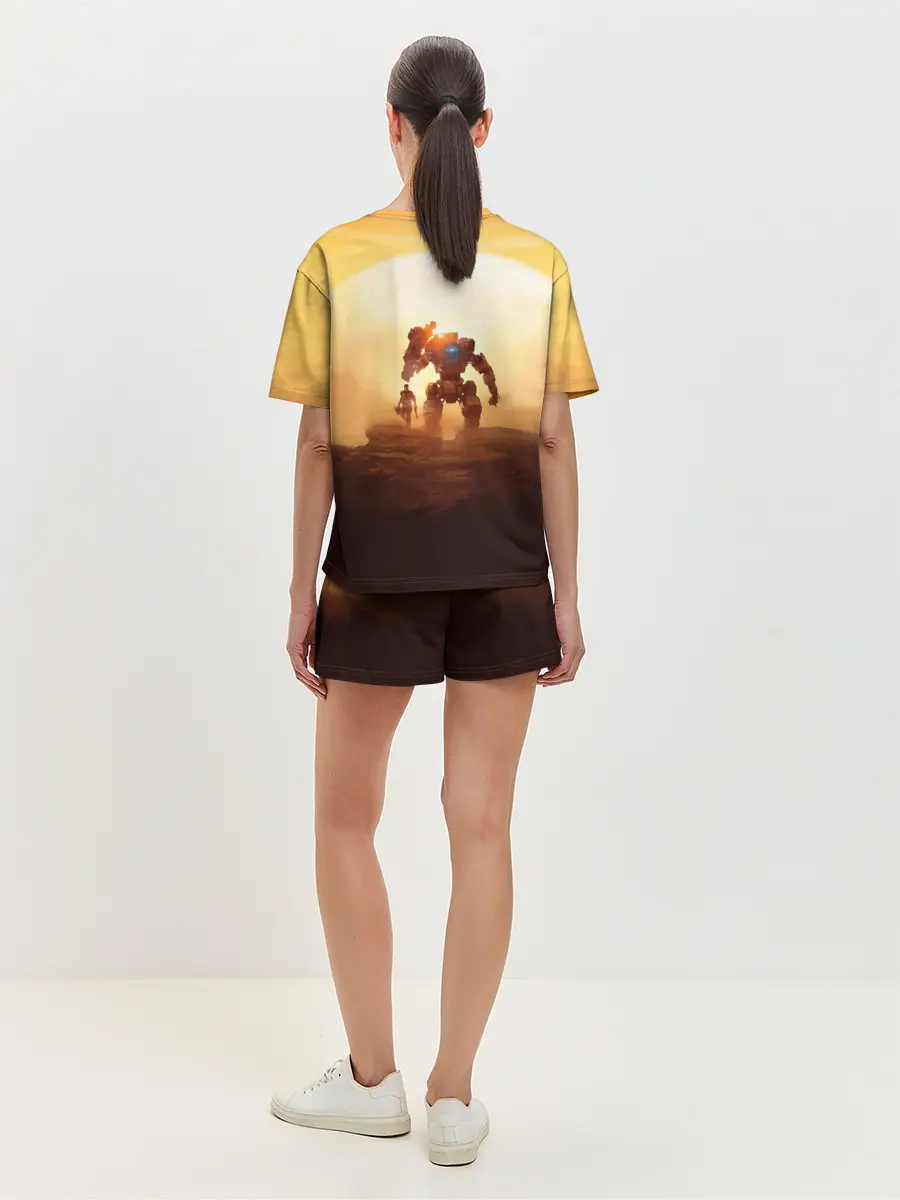 Женская пижама с шортами / Titanfall