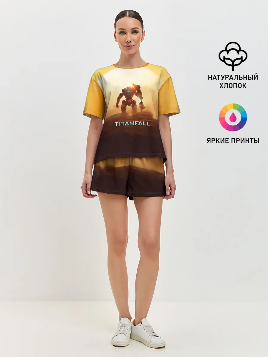 Женская пижама с шортами / Titanfall
