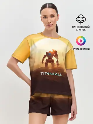 Женская пижама с шортами / Titanfall
