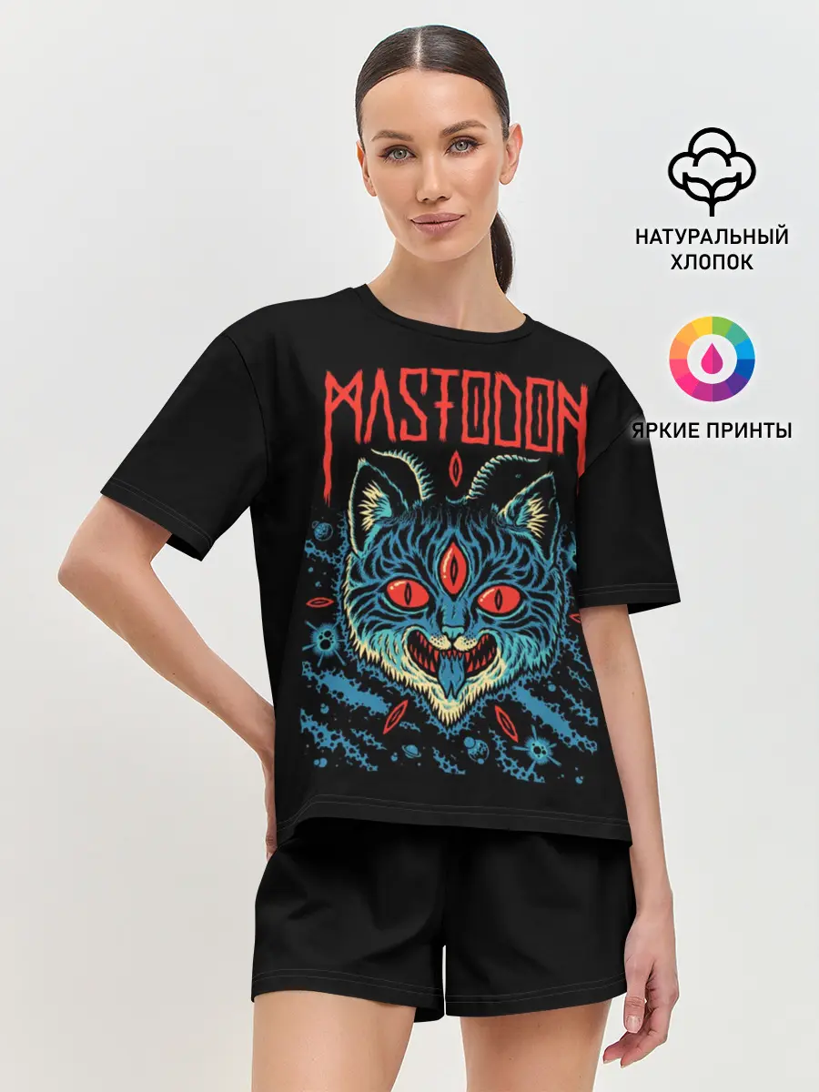 Женская пижама с шортами / Mastodon