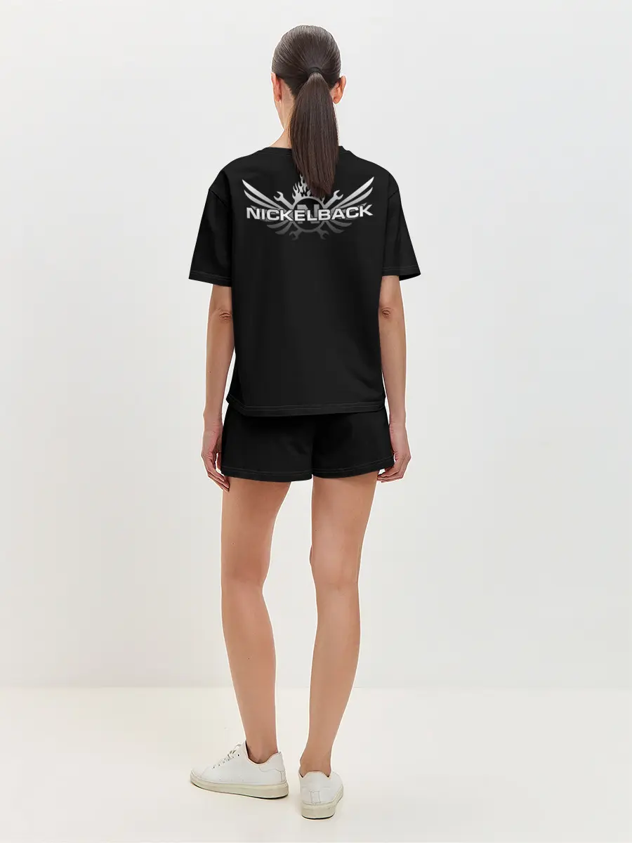 Женская пижама с шортами / Nickelback