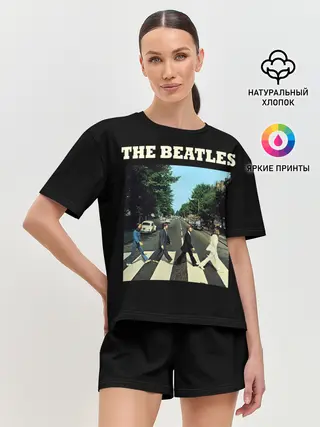 Женская пижама с шортами / The Beatles