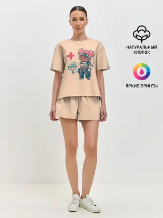 Женская пижама с шортами / Apex legends - Lifeline