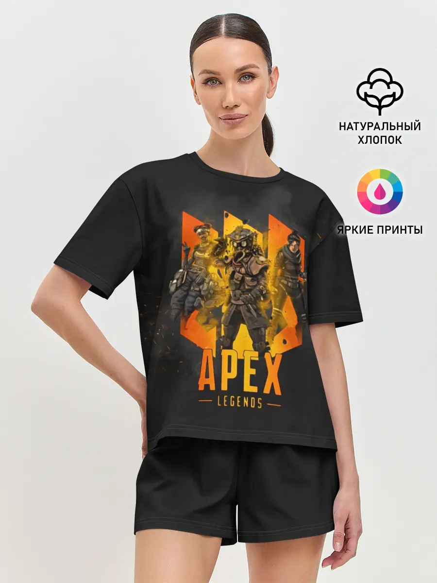 Женская пижама с шортами / Apex legends