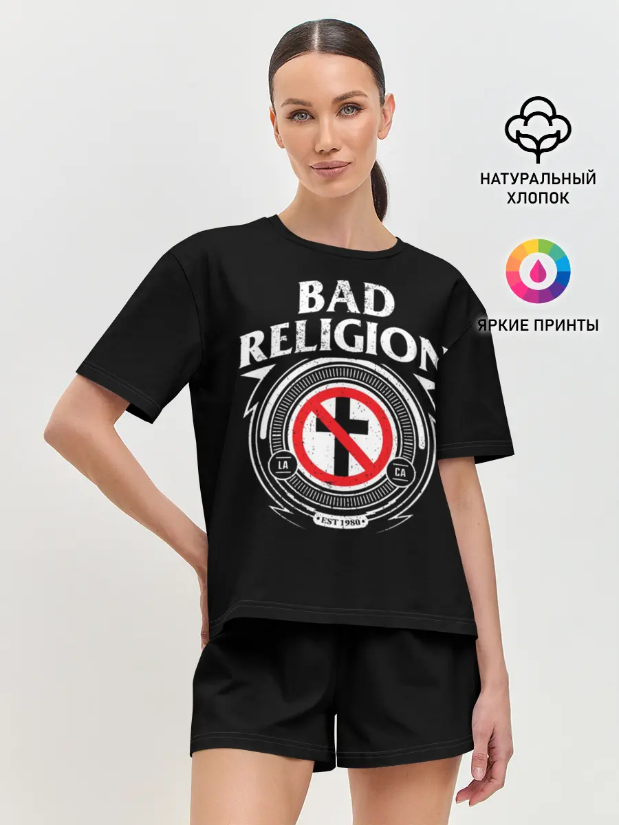 Женская пижама с шортами / Bad Religion