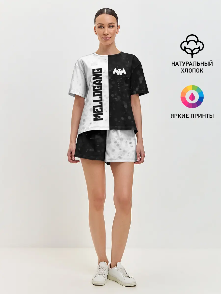 Женская пижама с шортами / MELLOGANG