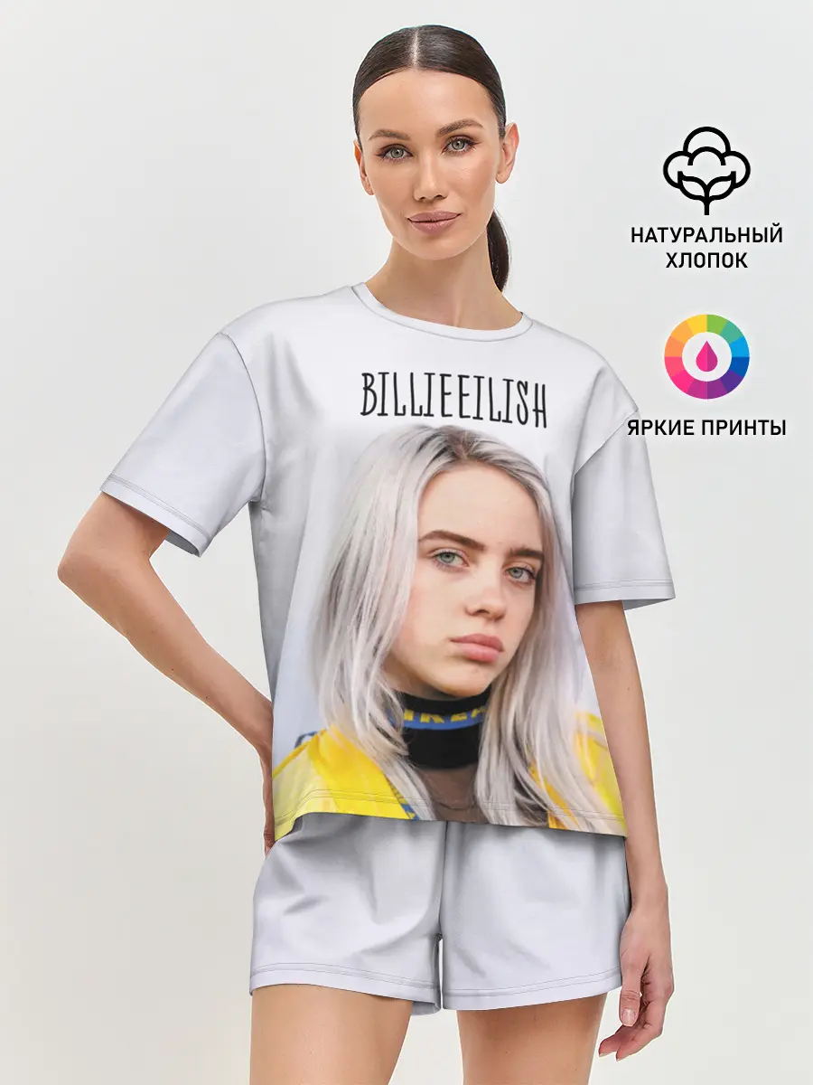 Женская пижама с шортами / BillieEilish