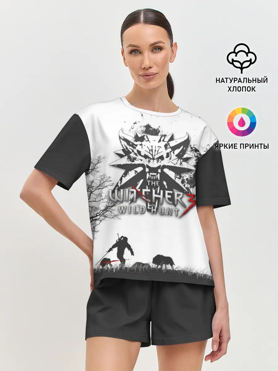 Женская пижама с шортами / The Witcher 3: Wild Hunt
