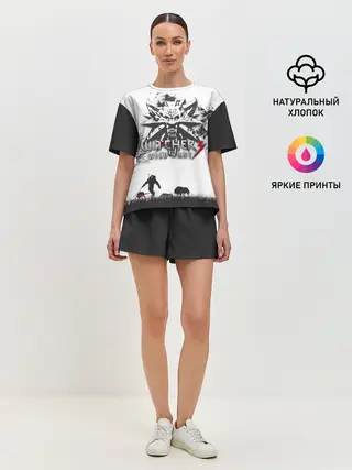 Женская пижама с шортами / The Witcher 3: Wild Hunt