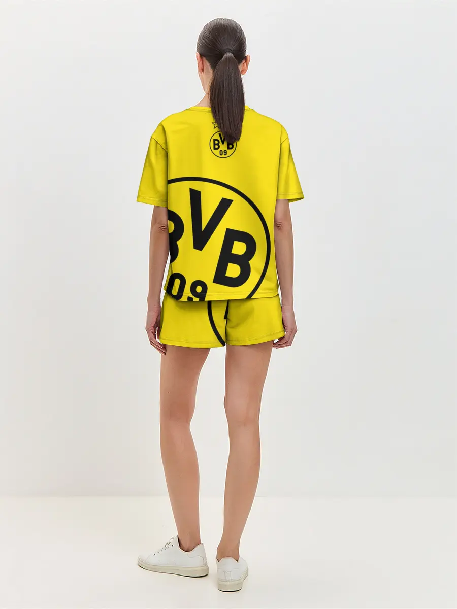 Женская пижама с шортами / Боруссия Дортмунд