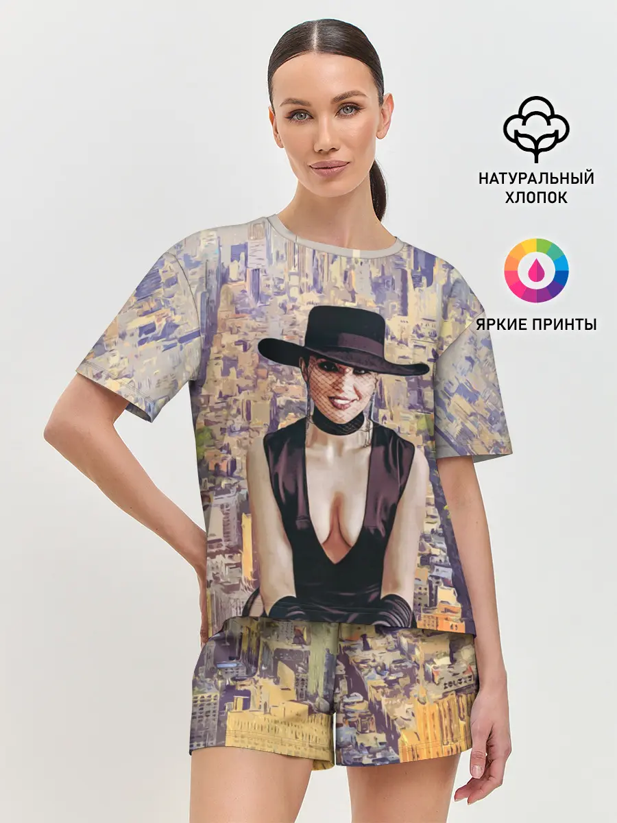 Женская пижама с шортами / Maruv