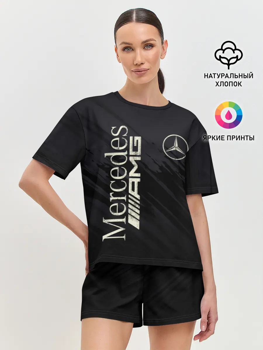 Женская пижама с шортами / Mercedes