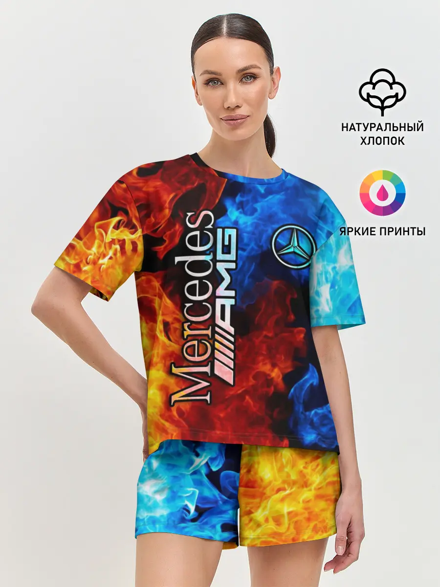 Женская пижама с шортами / Mercedes