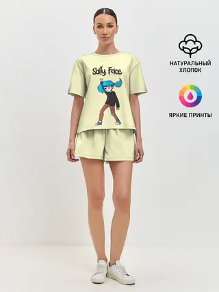 Женская пижама с шортами / Sally Face
