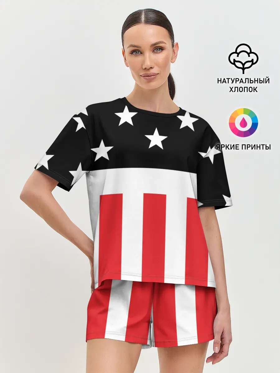 Женская пижама с шортами / PRODIGY