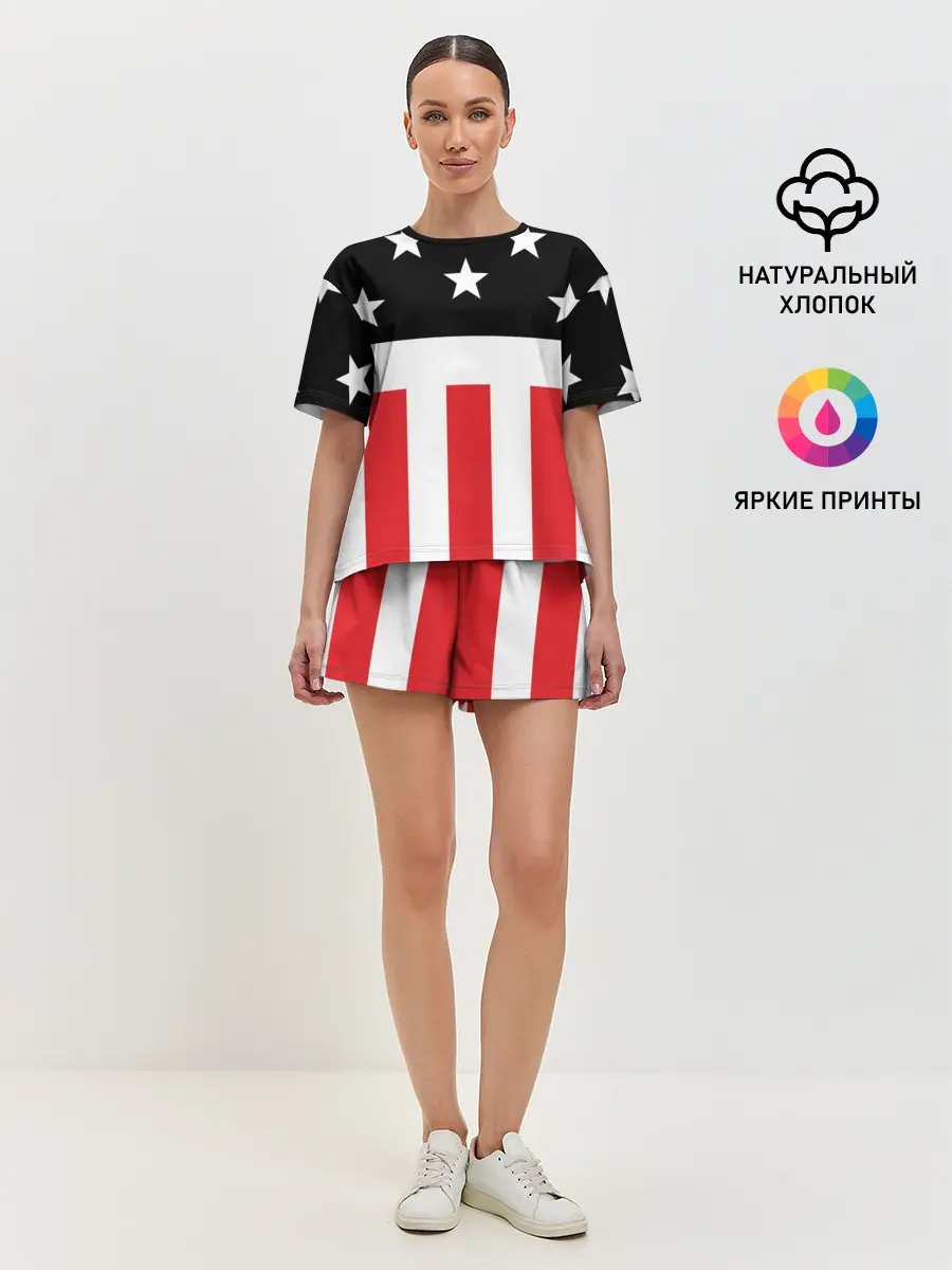 Женская пижама с шортами / PRODIGY