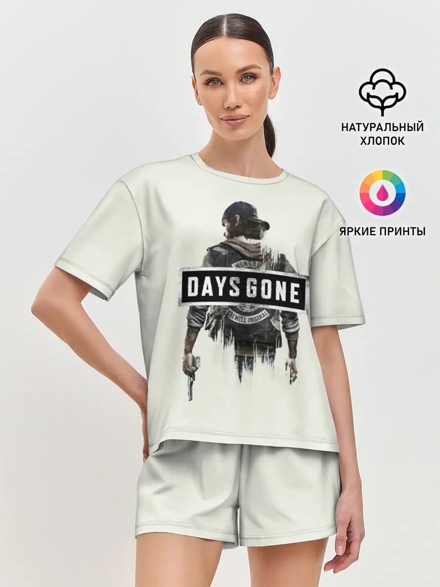 Женская пижама с шортами / Days Gone Poster