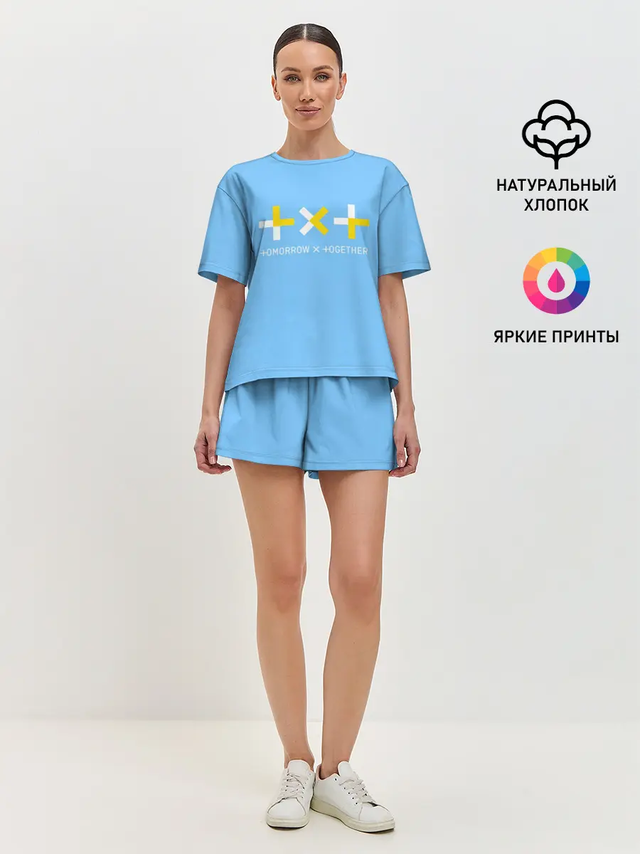 Женская пижама с шортами / TOMORROW X TOGETHER / TXT