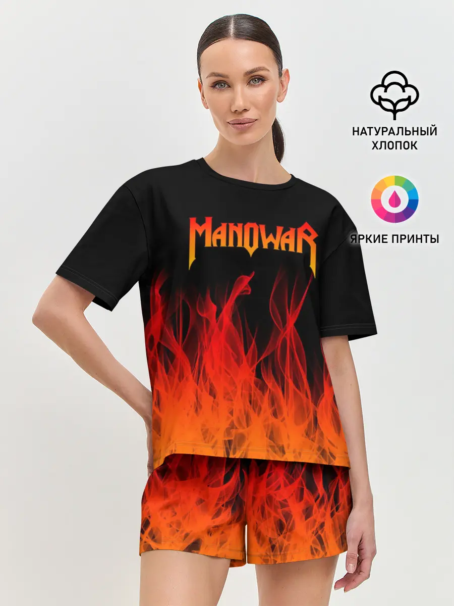 Женская пижама с шортами / MANOWAR