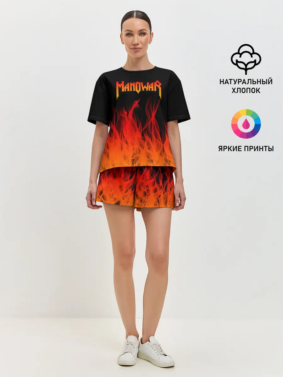 Женская пижама с шортами / MANOWAR