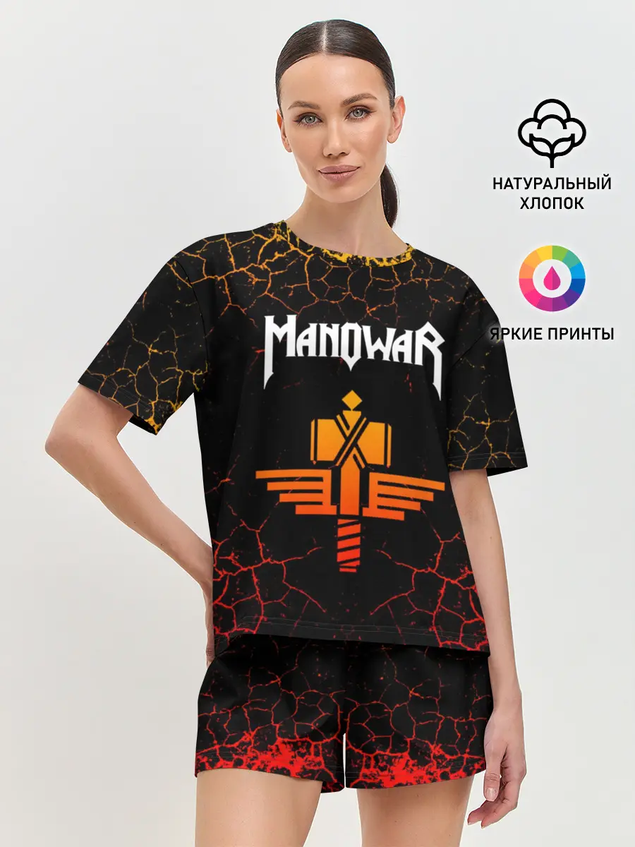 Женская пижама с шортами / MANOWAR