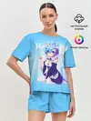 Женская пижама с шортами / Re:Zero. Рем