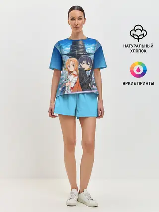 Женская пижама с шортами / Мастера меча онлайн