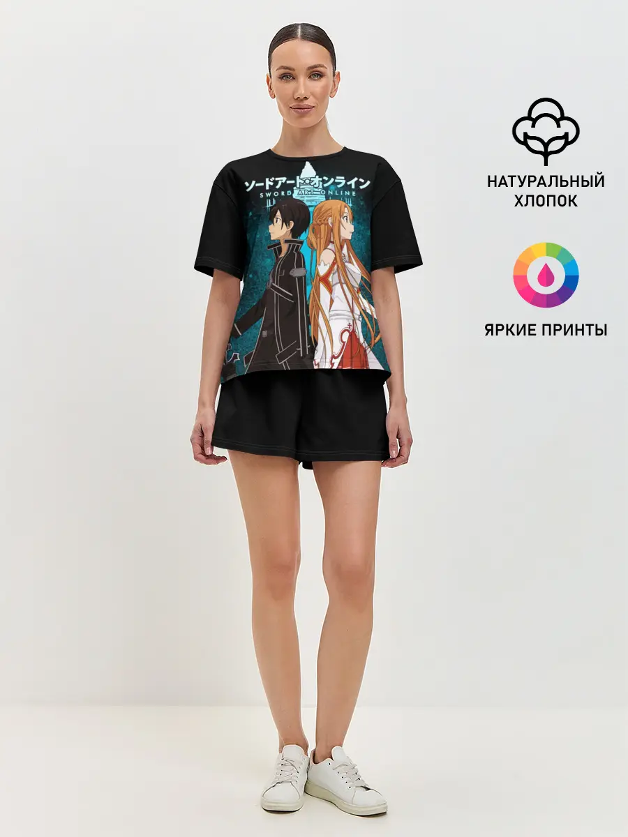 Женская пижама с шортами / Мастера меча онлайн