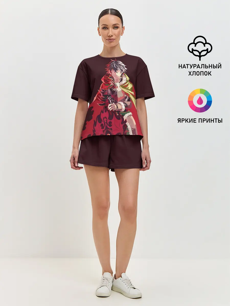 Женская пижама с шортами / Восхождение Героя Щита