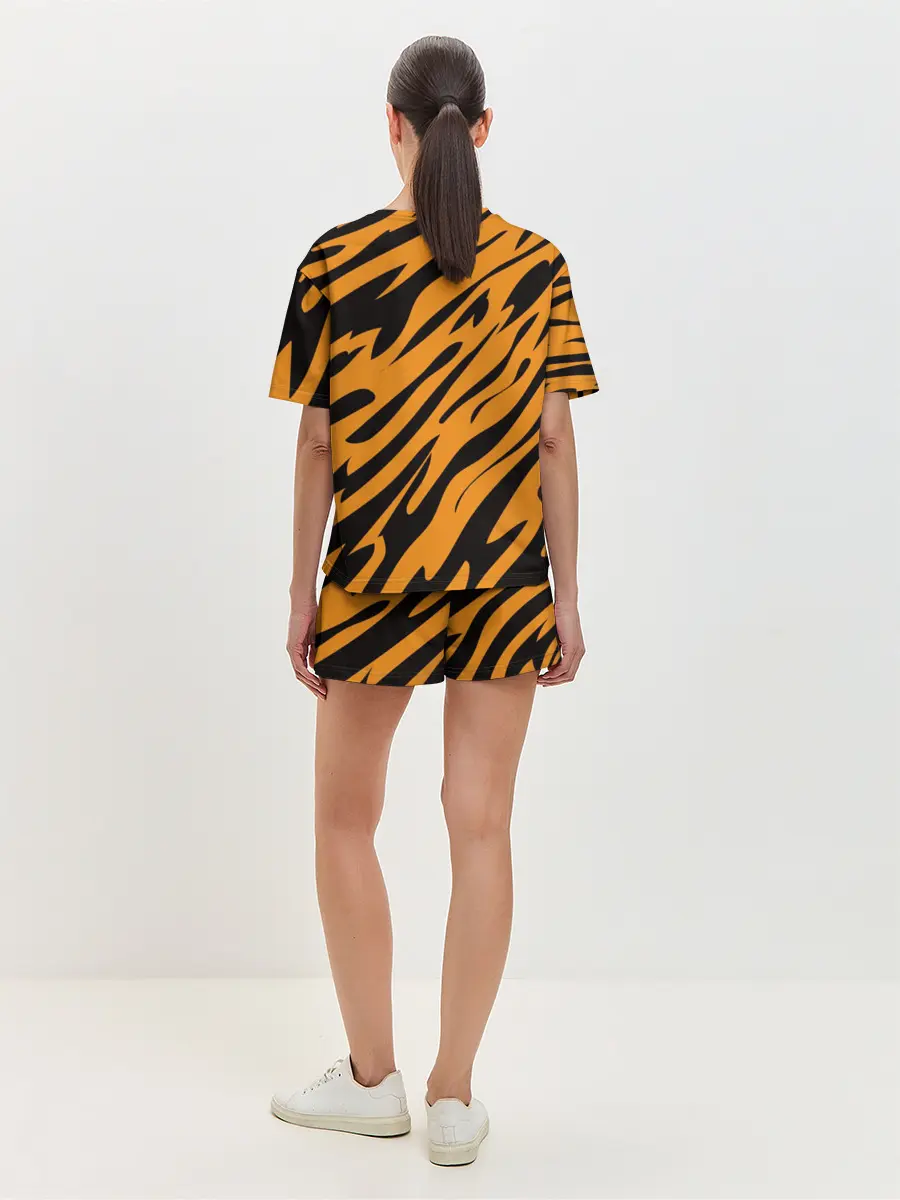 Женская пижама с шортами / Тигр
