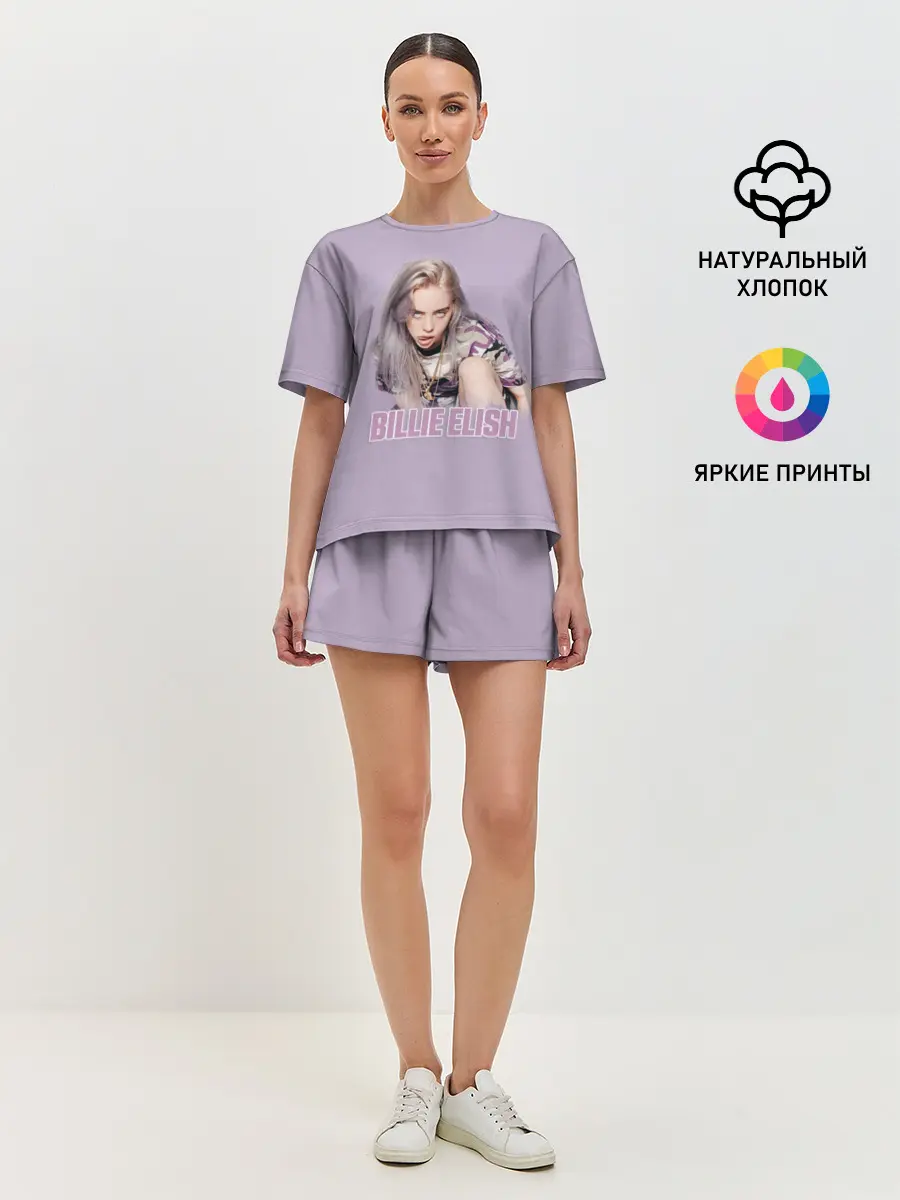 Женская пижама с шортами / Billie Eilish