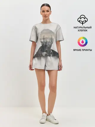 Женская пижама с шортами / True Detective