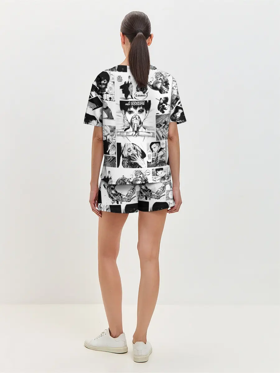Женская пижама с шортами / Токийский гуль