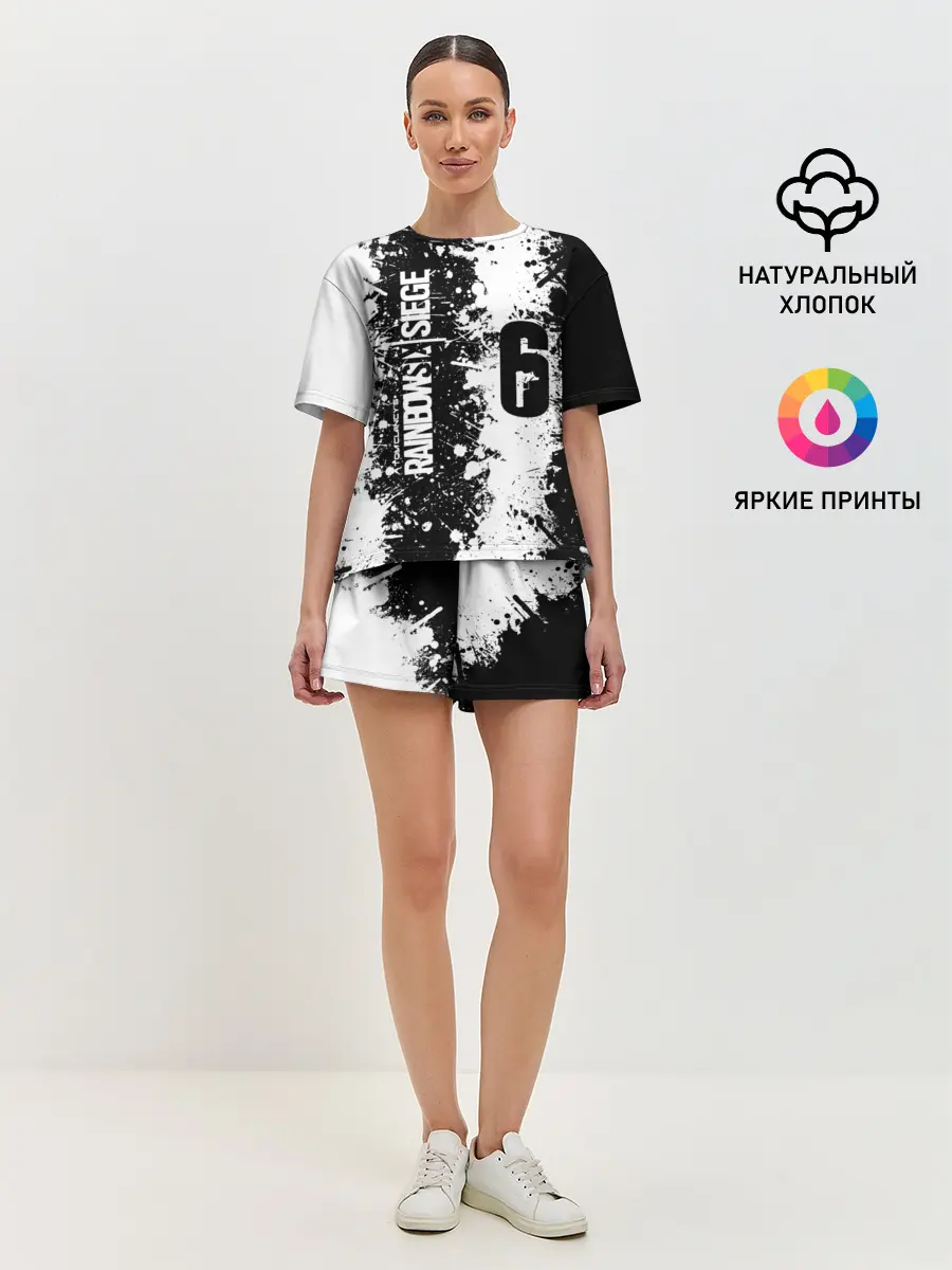 Женская пижама с шортами / RAINBOW SIX SIEGE